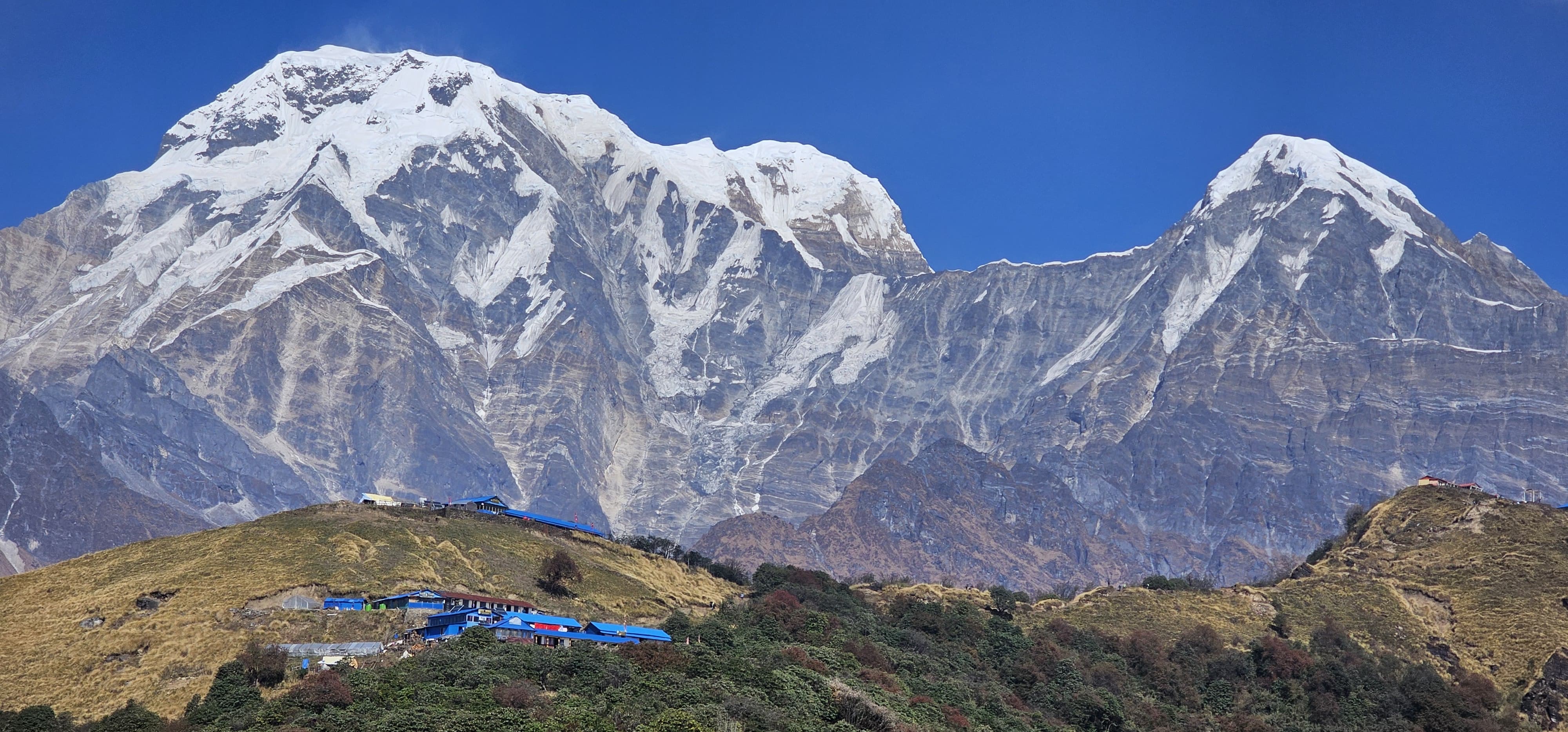 aerial view from mardi trek